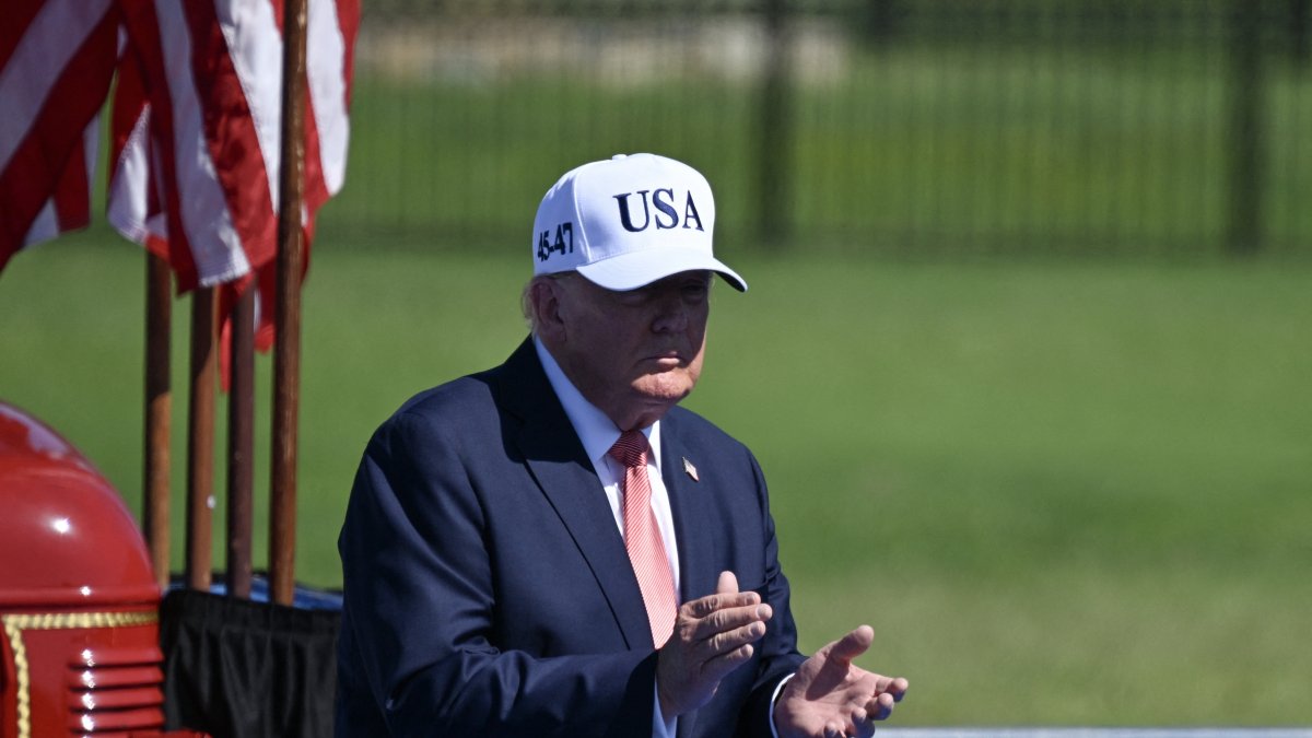 El presidente Donald Trump, este 8 de septiembre.