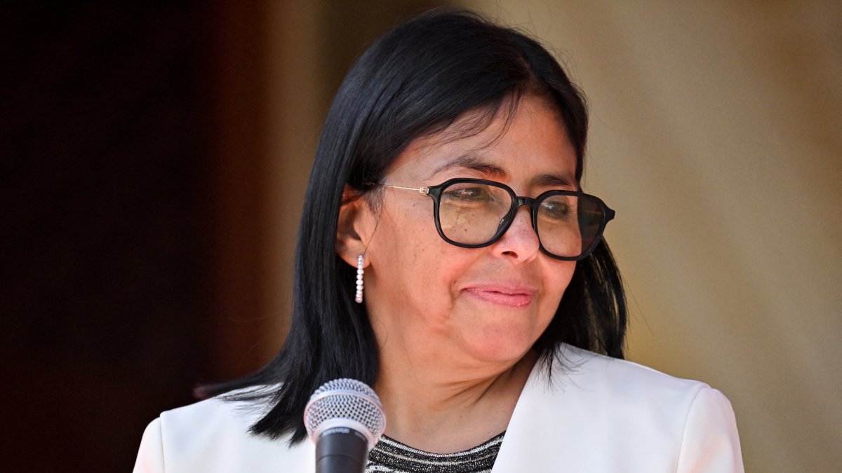 Delcy Rodríguez.
