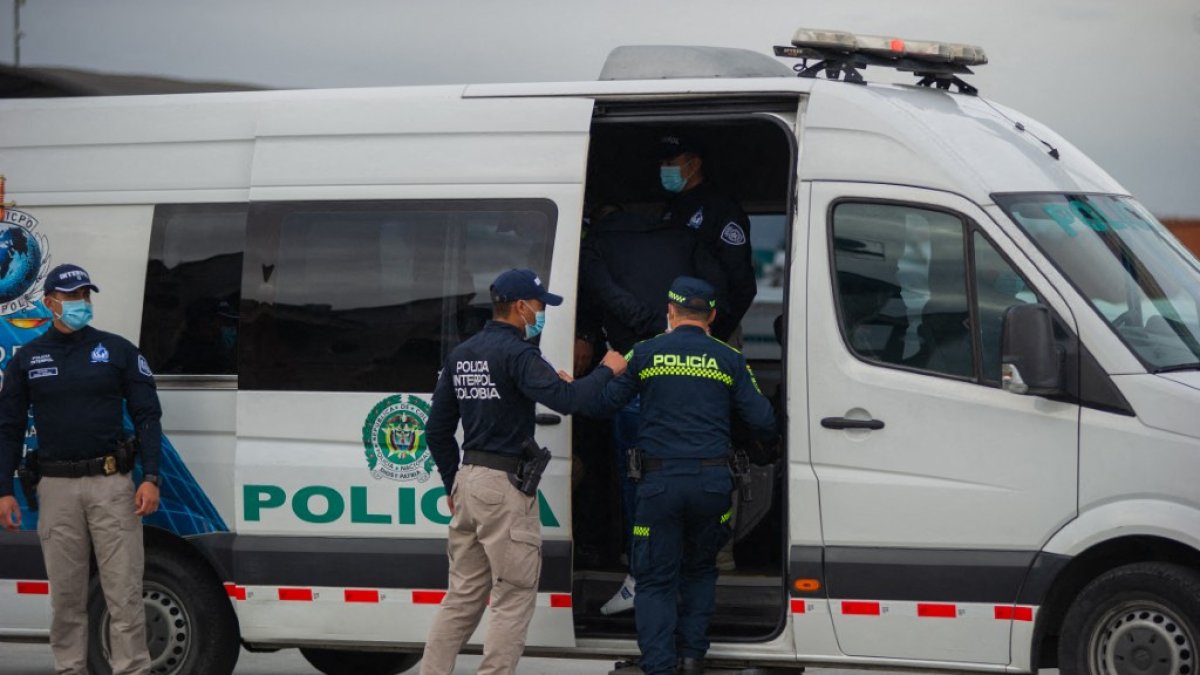 Imagen de referencia de la Policía colombiana en otro caso