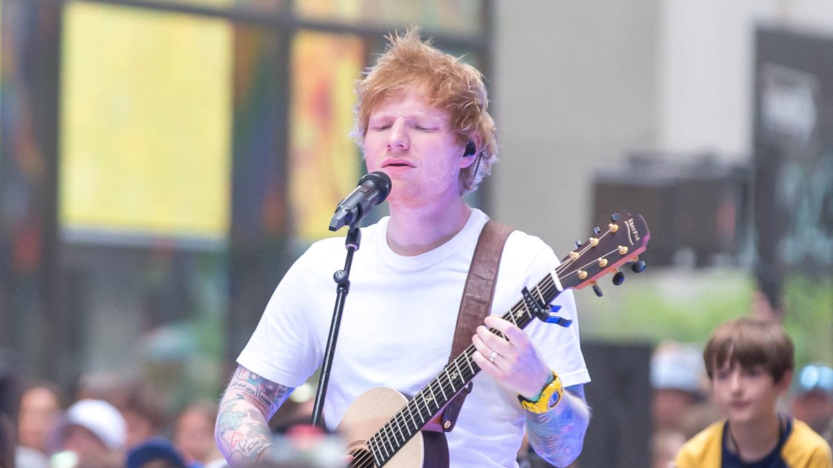 Ed Sheeran in New York/ VANESSA CARVALHO