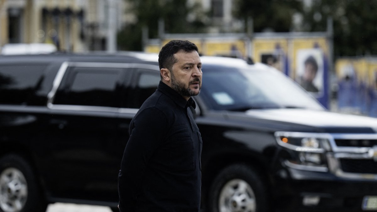 Volodymyr Zelensky.