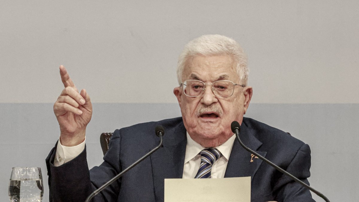 Mahmoud Abbas, President of the Palestinian National Authority/ Jaafar ASHTIYEH