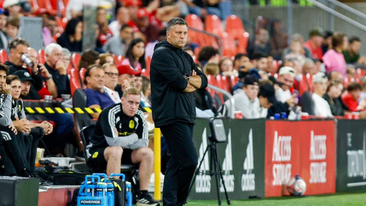 BJ Callaghan, head coach of Nashville SC