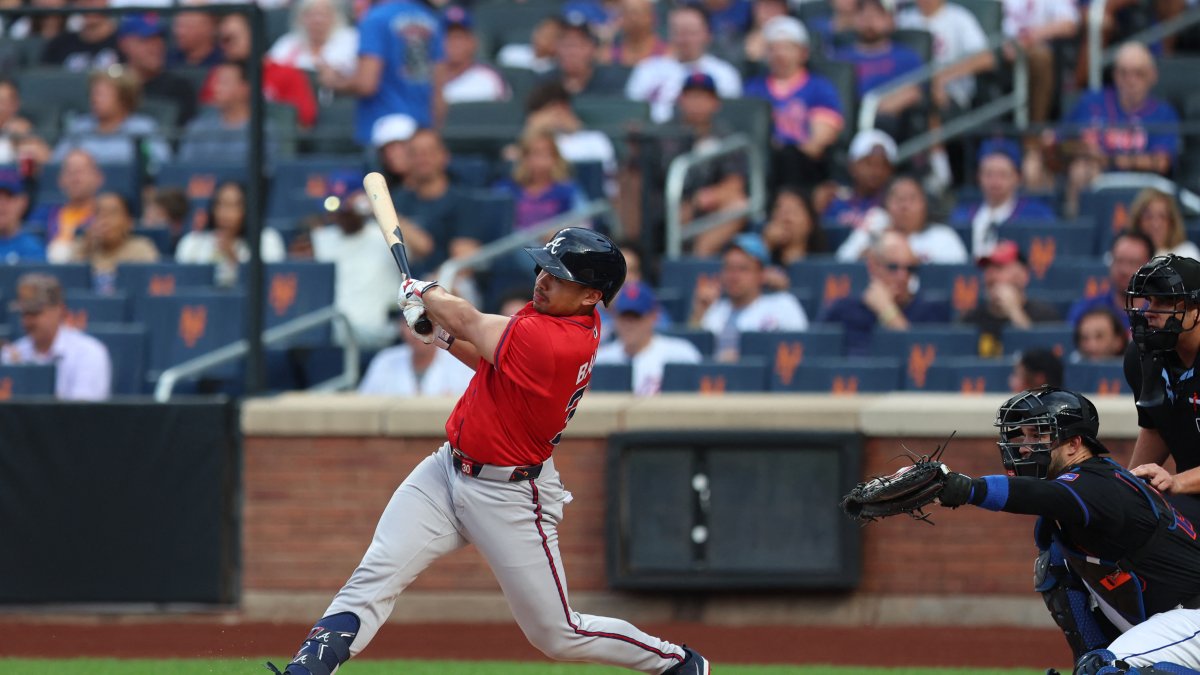 Drake Baldwin, durante un partido