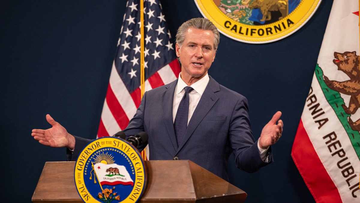 California Governor Gavin Newsom.