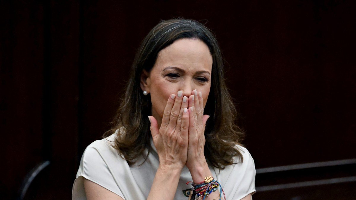María Corina Machado in a file photo