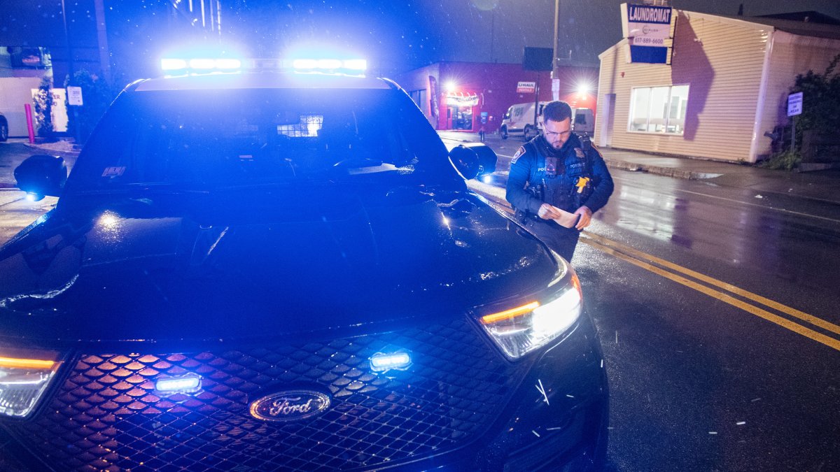 A police officer in Massachusetts (file photo).
