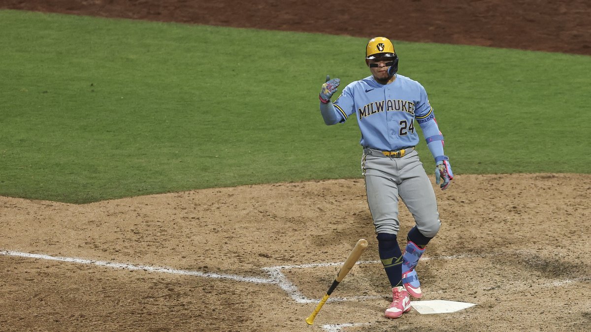 William Contreras de los Milwaukee Brewers