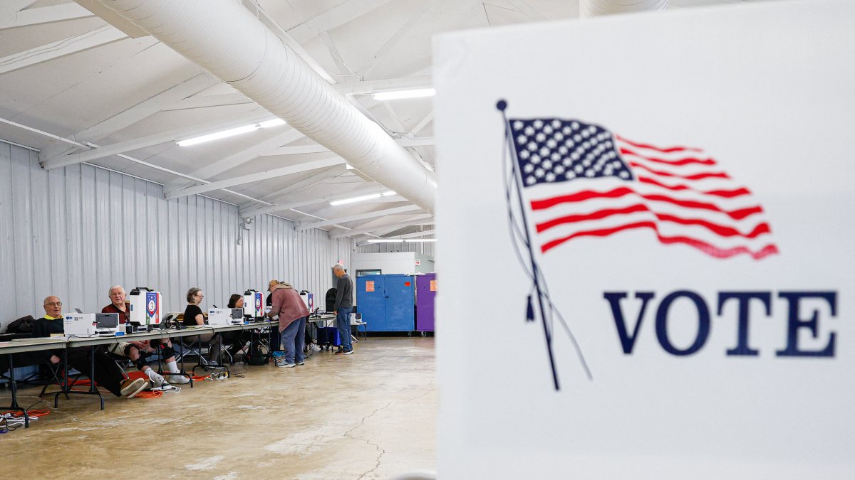 Voters cast their ballots on the second day of early voting ahead of the midterm elections in Illinois.