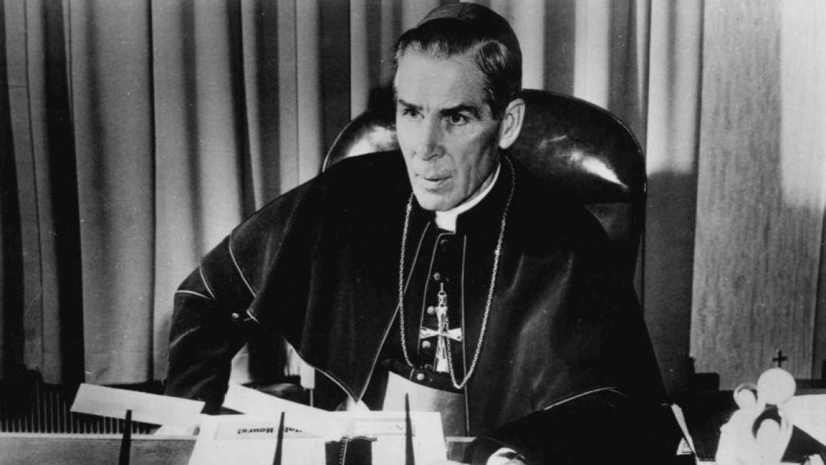 Now Blessed Fulton Sheen.