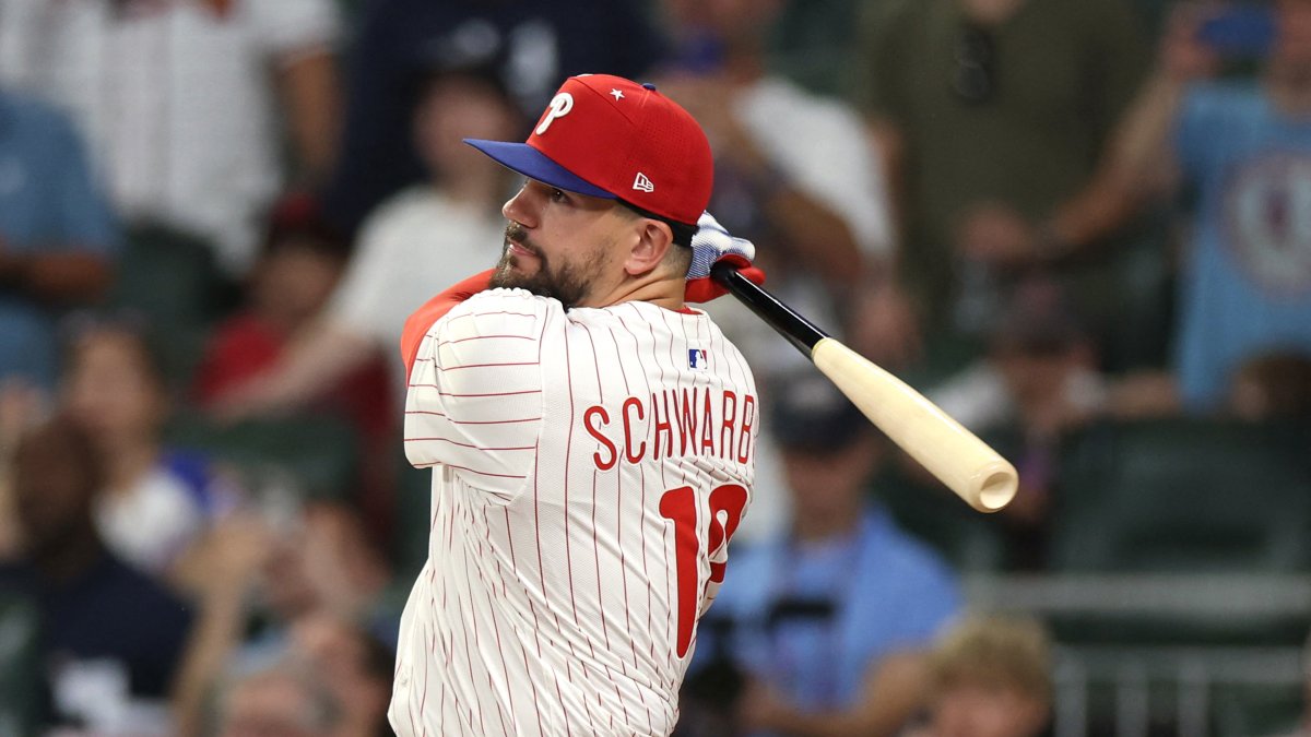 Kyle Schwarber, durante un partido