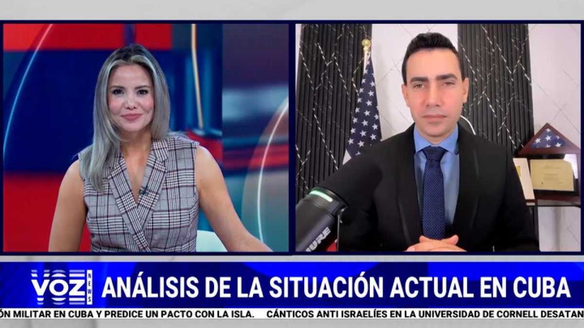 Mario Pentón on Voz News.