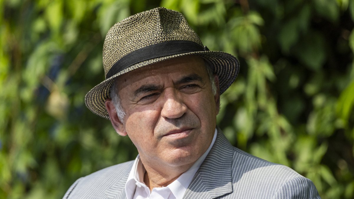 Garry Kasparov, former world chess champion and prominent Kremlin opponent