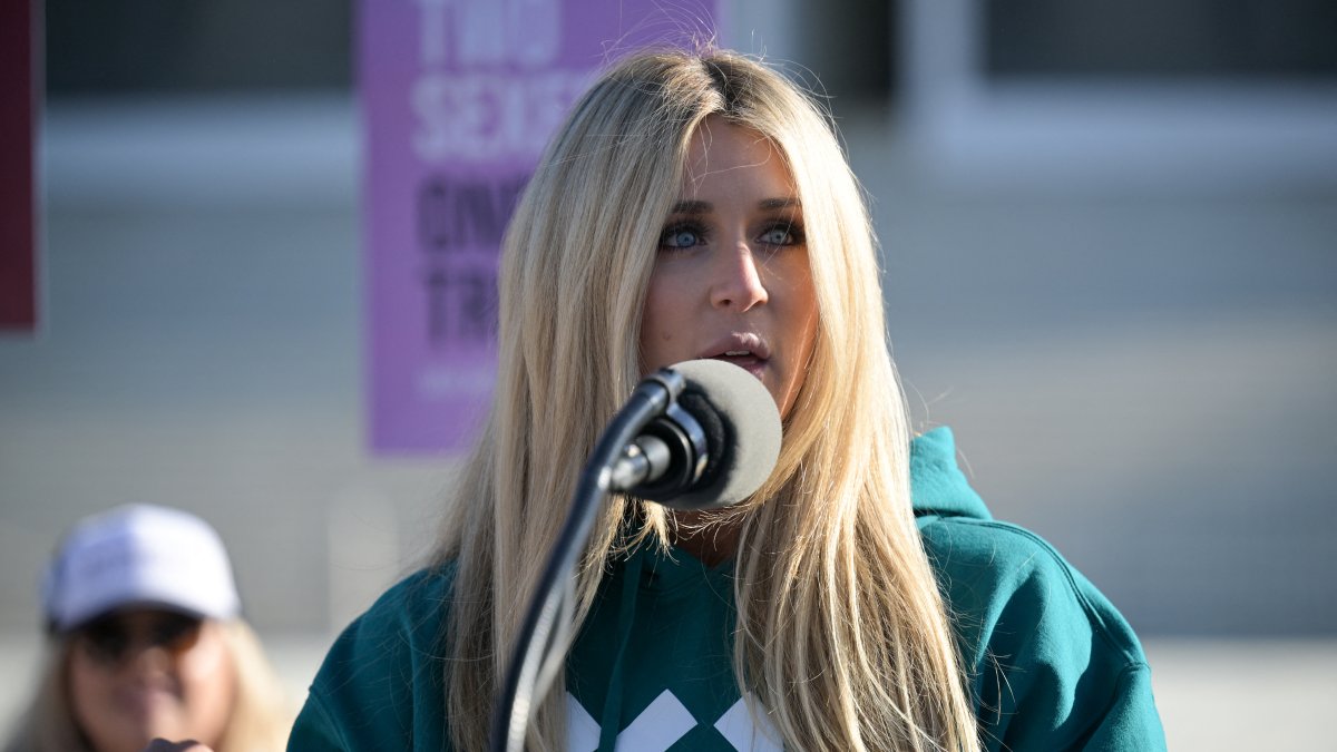 Conservative activist Riley Gaines—File Photo