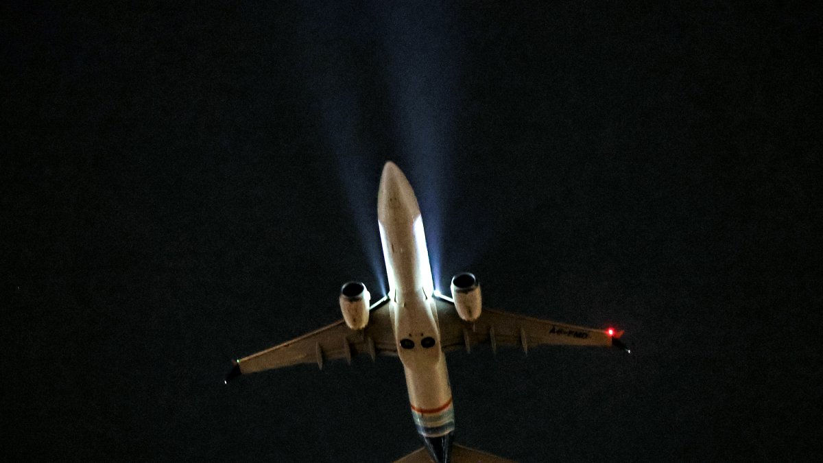 Un Boeing 737 Max de Flydubai - Imagen de Archivo