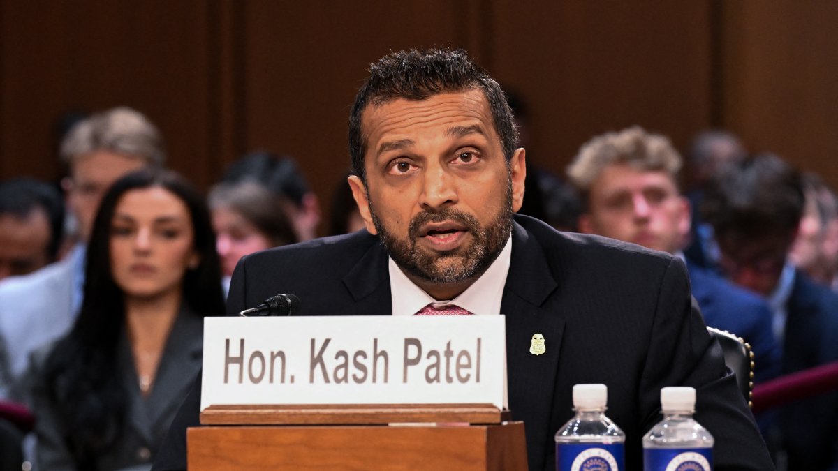 Kash Patel en Capitol Hill/ Roberto Schmidt