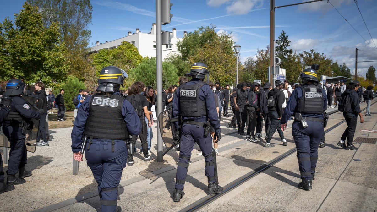 Protests in France.