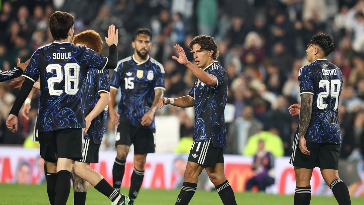 Argentina celebra la victoria frente a Burkina Faso. 3 de octubre de 2026