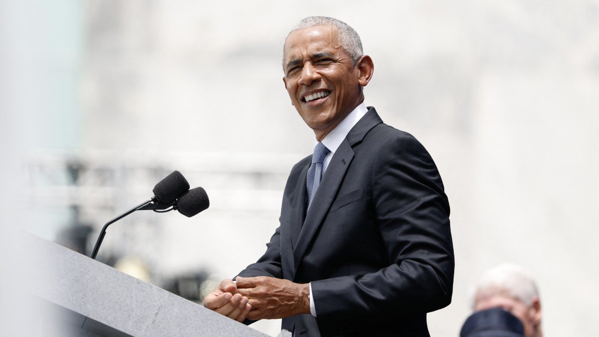 Barack Obama en Chicago, Illinois/ Kamil Krzaczynski