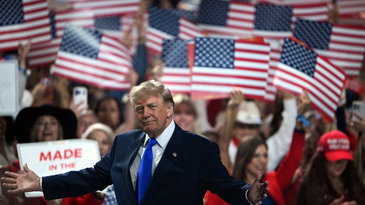 Still from a Donald Trump ad for the November midterms