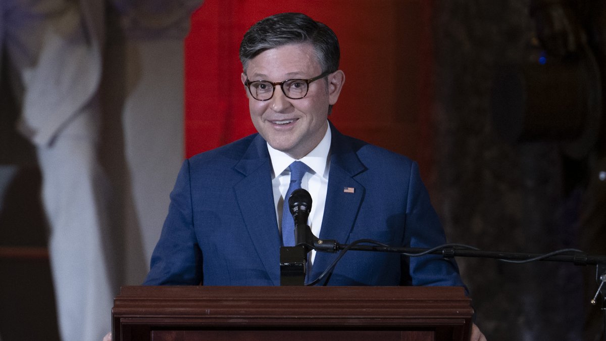 Mike Johnson on Capitol Hill/ Jim Watson