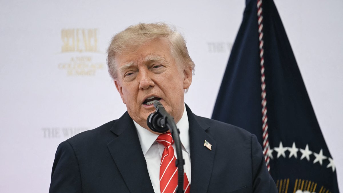 President Donald Trump, on October 8.