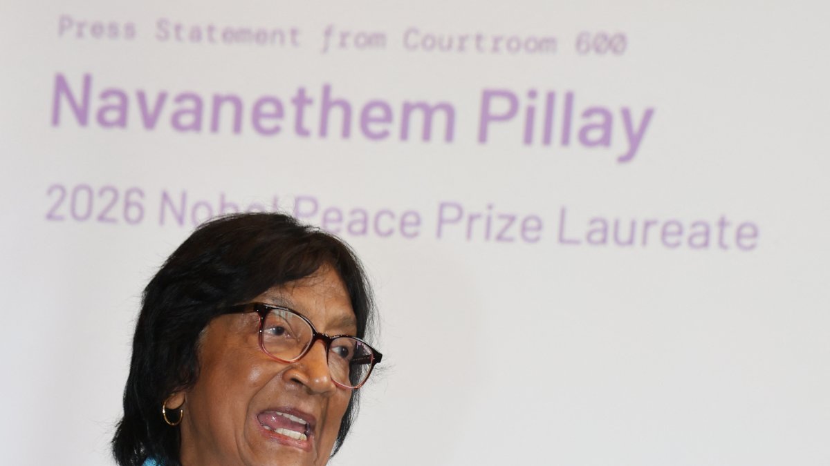 South African lawyer Navi Pillay