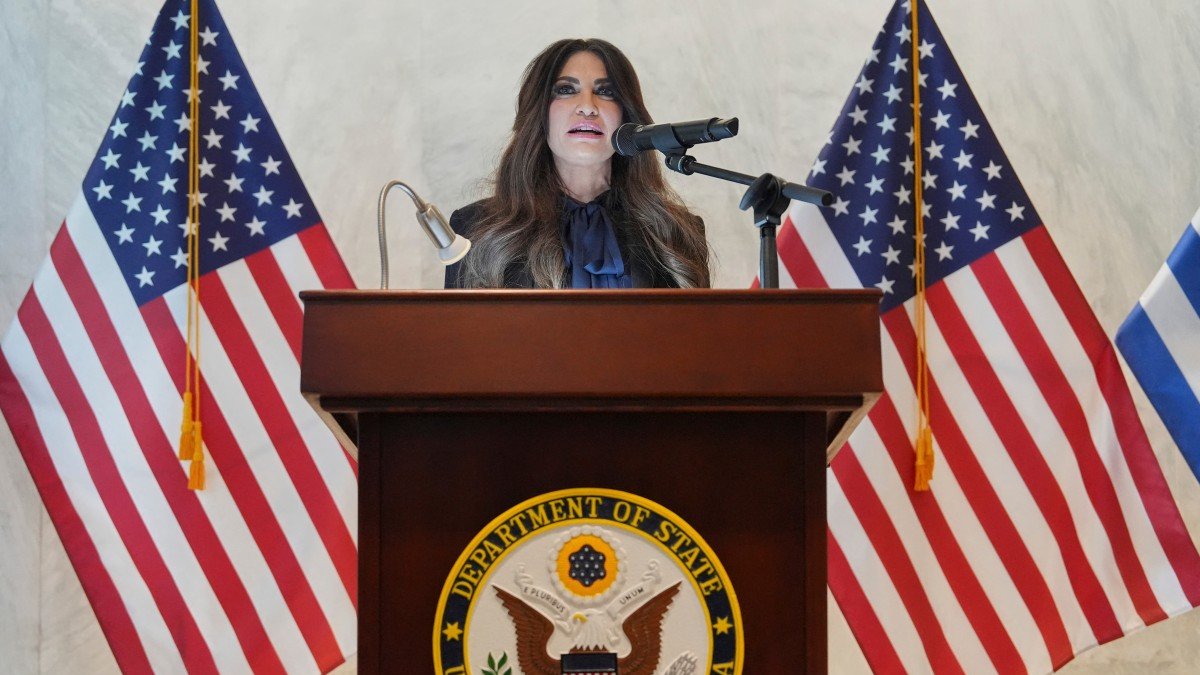 U.S. Ambassador to Greece Kimberly Guilfoyle in a file photo