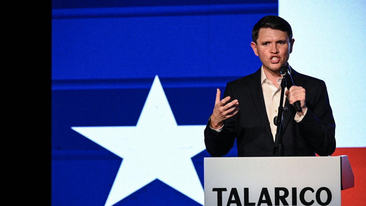 James Talarico, en un acto