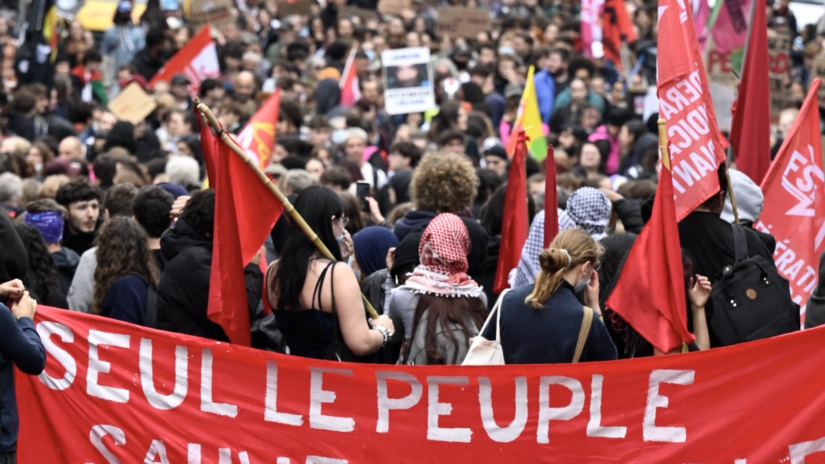 Protests in France—File Photo