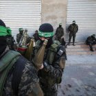 Terroristas de Hamás en Gaza