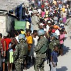 Cascos azules de la ONU en Haití en 2010