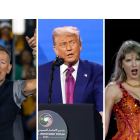 Trump se va contra los artistas Bruce Springsteen y Taylor Swift