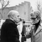 Michel Foucault y Maurice Clavel, director de Liberation