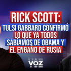 El senador Rick Scott en entrevista exclusiva en VOZ