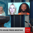 La secretaria de prensa de la Casa Blanca, Karoline Leavitt