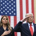 Donald Trump y Melania Trump.