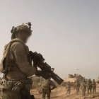 Israeli troops operating in the Gaza Strip