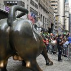 Protesta en Wall Street/ Angela Weiss