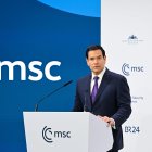 El secretario de Estado estadounidense, Marco Rubio, interviene en la Conferencia de Seguridad de Múnich