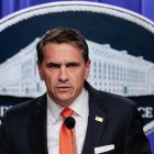US Acting Attorney General Todd Blanche speaks during a news conference about the Trump administration's anti-fraud efforts at the Department of Justice headquarters in Washington, DC, on April 7, 2026. (Photo by Kent Nishimura / AFP)