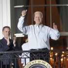 Hunter y Joe Biden, en la Casa Blanca.