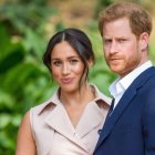 Meghan Markle y el príncipe Harry durante