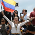 La líder opositora venezolana María Corina Machado