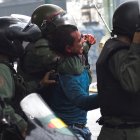 Represión en Venezuela por las fuerzas policiales de Maduro