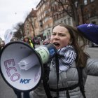 Cambio climático: La joven Greta Thunberg se convirtió en una abanderada del activismo climático