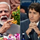 Composición de los primeros ministros de India, Narendra Modi, y Canadá, Justin Trudeau