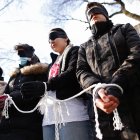 Protesta contra las ejecuciones en Irán en Nueva York