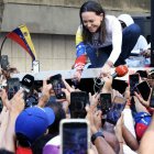 La líder de la oposición venezolana María Corina Machado