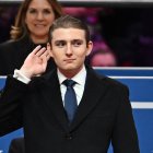 Barron Trump, en la inauguración presidencial de Donald Trump